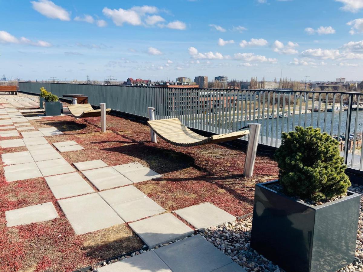 Apartamenty S&S Chlebova Gdansk Z Widokiem Na Rzeke Motlawe, Stare Miasto Extérieur photo