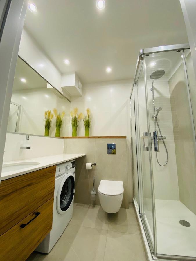Apartamenty S&S Chlebova Gdansk Z Widokiem Na Rzeke Motlawe, Stare Miasto Extérieur photo